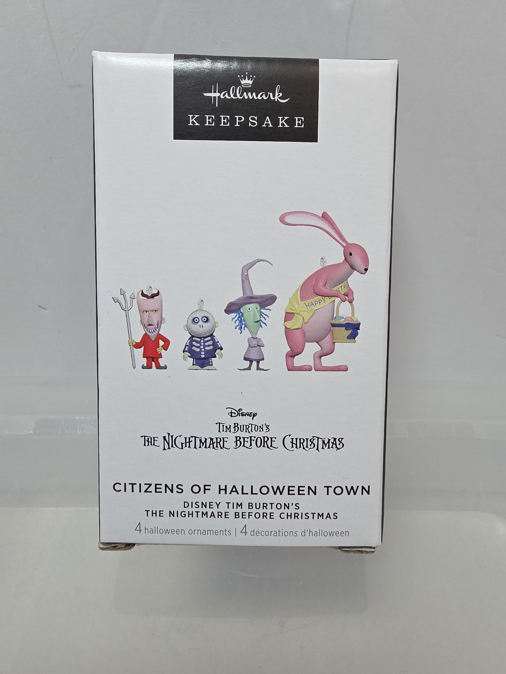 2026 Hallmark Nightmare Before Christmas Citizens Halloween Town Set of 4 NIB